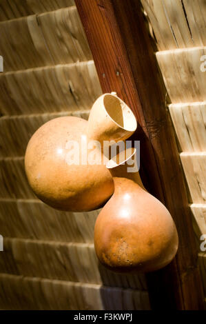 Artigianato Polinesiano nel Centro Culturale Polinesiano. Di O'ahu. Hawaii. Hawaii Isole Hawaii Oahu Centro Culturale Polinesiano il samoano w Foto Stock