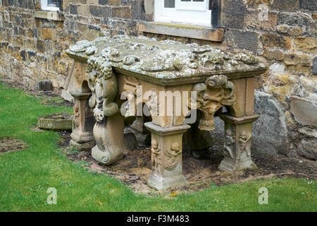 TABLESTONES, grave, TRANENT, Scozia, pietra tombale, East Lothian Foto Stock