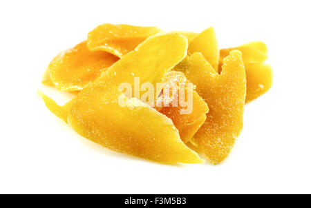 Essiccato gustose fette di mango Foto Stock