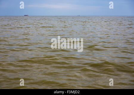 Primo piano del Mar di Azov situate in Taganrog, Russia Foto Stock