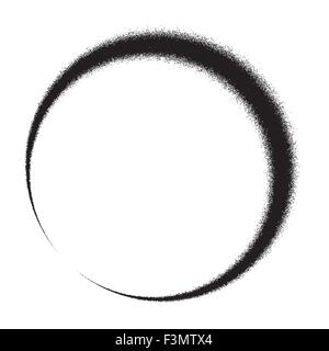 Cerchio di Grunge Illustrazione Vettoriale