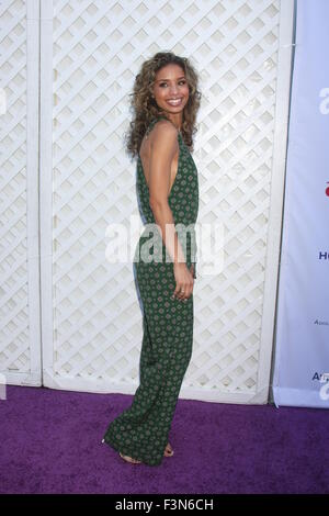 Fondazione HollyRod al XVII DesignCare annuale Gala - Arrivi con: Brytni Sarpy dove: West Hollywood, California, Stati Uniti quando: 08 Ago 2015 Foto Stock