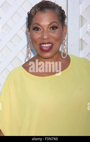 Fondazione HollyRod al XVII DesignCare annuale Gala - Arrivi con: Rolanda Watts dove: West Hollywood, California, Stati Uniti quando: 08 Ago 2015 Foto Stock