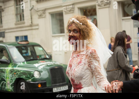 Zombi giorno a Londra Foto Stock