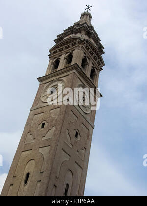 VENEZIA, ITALIA - 05 MAGGIO 2015: Vista esterna del Campanile di campo Santa Maria Formosa Foto Stock