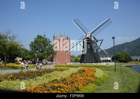 Huis ten Bosch olandese theme park, Giappone Foto Stock