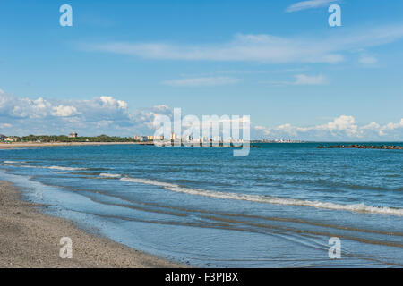 L'Italia, Emilia Romagna, Porto Garibaldi, Comacchio Foto Stock