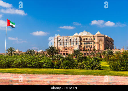Emirates Palace, Abu Dhabi, Emirati Arabi Uniti Foto Stock