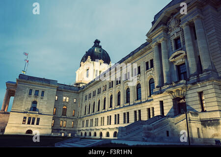 Saskatchewan Legislative Building in regina Foto Stock