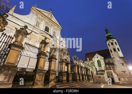 Chiesa dei Santi Apostoli Pietro e Paolo e di San Andrea la Chiesa Foto Stock