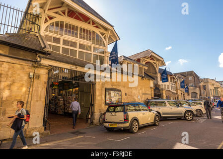 La città di Oxford mercato coperto in Oxfordshire UK Foto Stock