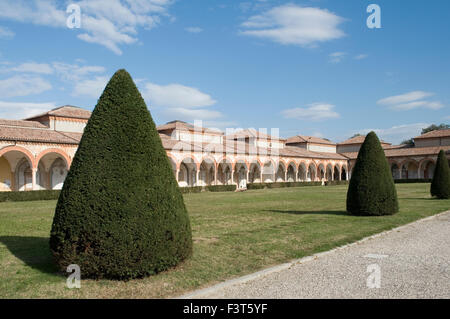 Cimitero monumentale della Certosa di Ferrara Emilia Romagna Italia Foto Stock