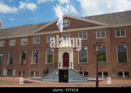 Hermitage Amsterdam si trova sulle rive del fiume Amstel di Amsterdam. Foto Stock