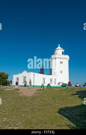 South Foreland Lighthouse National Trust Trinity House Dover Kent Foto Stock