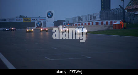 Gara in notturna, biplace fino a 1961,43.AvD Oldtimer-Grand-Prix 2015, Nürburgring Foto Stock