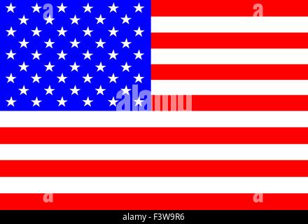 Bandiera USA Foto Stock