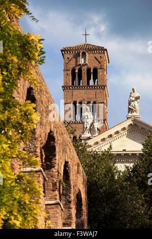 Forum Romanum in Roma Foto Stock