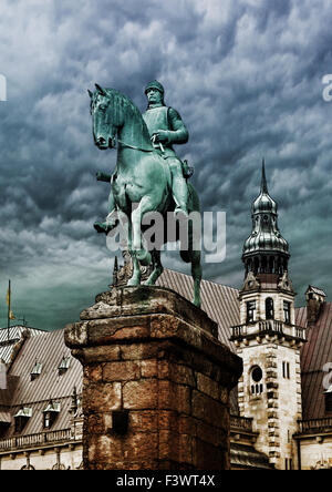 Otto von Bismarck a Brema Foto Stock