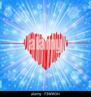 Icona del cuore Illustrazione Vettoriale