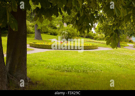 Il Dornburg gardens Foto Stock