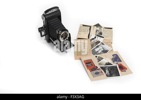 Fotografie di nostalgico e roll telecamera cinematografica Foto Stock