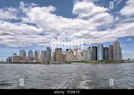 Sud di Manhattan Foto Stock