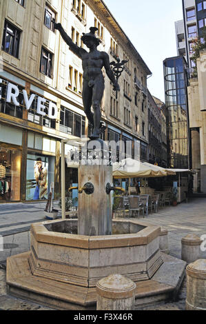 Hermes, messaggero degli dèi, Budapest Foto Stock