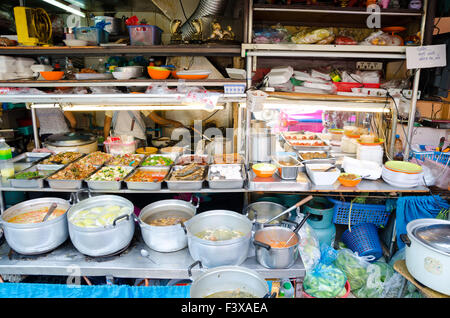 Food street stand Foto Stock