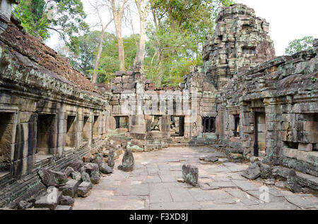 Ta Som tempio di Angkor, Cambogia Foto Stock