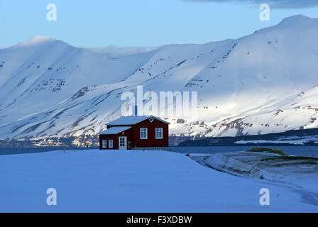 Inverno in Dalvik Foto Stock