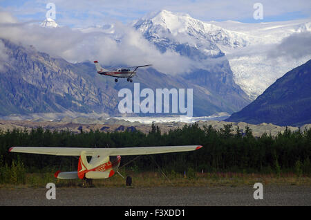 I piani di Bush in Alaska Foto Stock