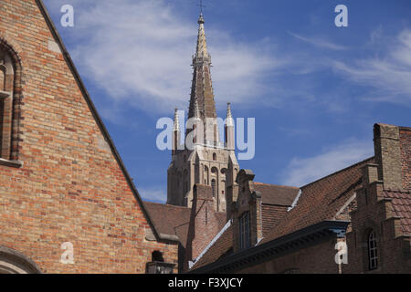 Il San Salvador nella cattedrale di Bruges Foto Stock