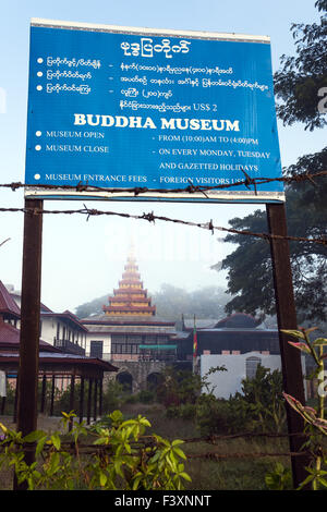Buddha museum di Nyaung Shwe, Myanmar, Asia Foto Stock