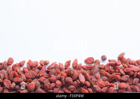 Bacche di Goji decor di margine Foto Stock