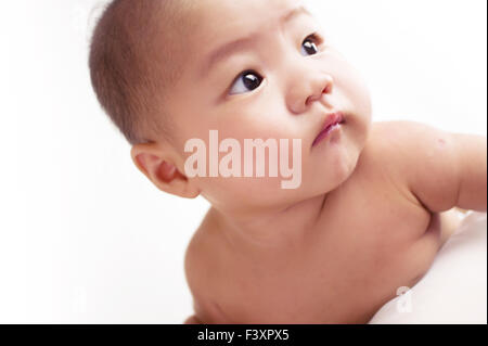 Bambino asiatico Foto Stock