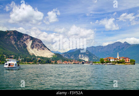 Lago Maggiore, Italia Foto Stock