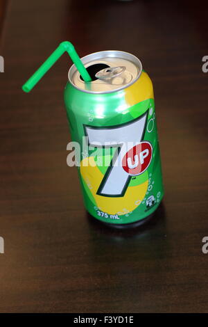 7UP può bere Foto Stock