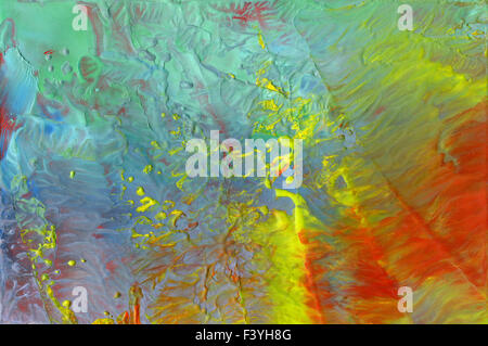 Una pittura astratta sfondo Foto Stock