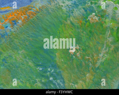 Una pittura astratta sfondo Foto Stock