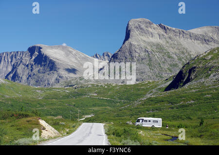 Paesaggio di Trollstigen Foto Stock