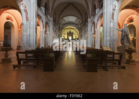 Basilica di Sant'Ambrogio a Milano Foto Stock