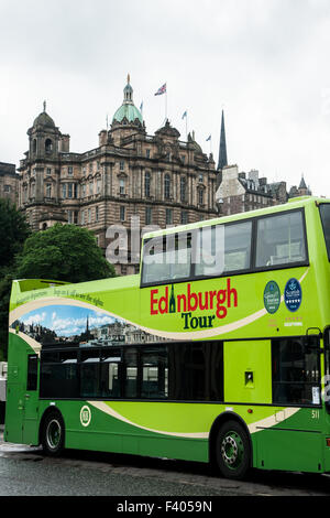 Edingburgh Autobus Foto Stock