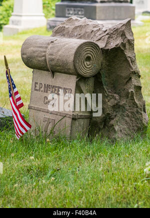 Un soldato zaino Foto Stock