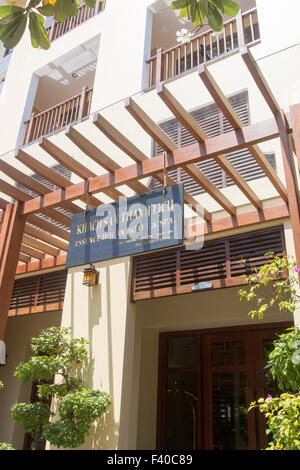 Essenza Hoi An Hotel and Spa è un hotel boutique appena al di fuori della antica città di Hoi An sulla costa centrale del Vietnam Foto Stock