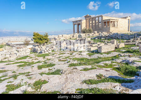 Concordia tempio Acropoli di Atene Foto Stock