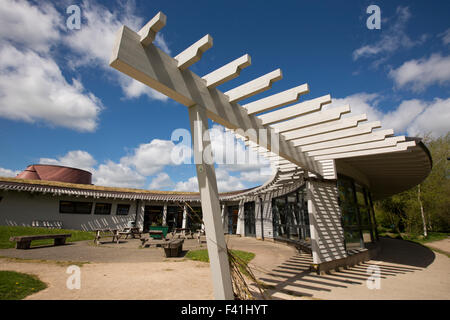 Regno Unito, Inghilterra, Shropshire, craven arms, Shropshire Hills Discovery Centre, esterna Foto Stock