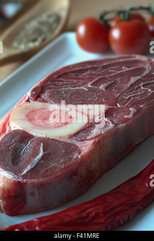 Shin Slice (carni bovine) Foto Stock