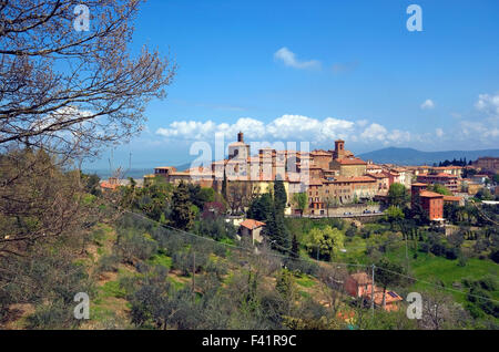 Borgo di Panicale, Umbria, Italia, Europa Foto Stock