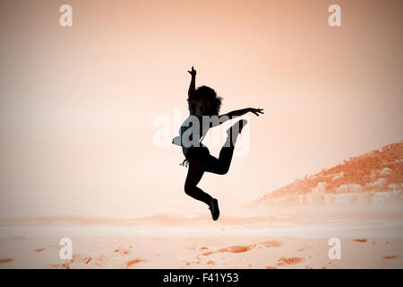 Immagine composita di piuttosto ballerino break Foto Stock