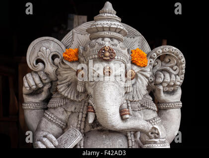 Una statua di Ganesha in Ubud, Bali, Indonesia Foto Stock